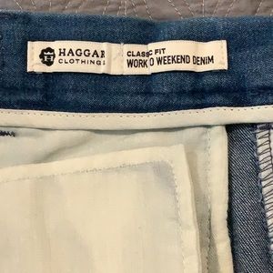 Hagger wide legged men’s denim jeans. NWOT
